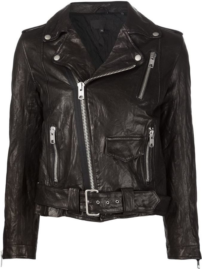 Nili Lotan Biker Jacket, $1,490 | farfetch.com | Lookastic
