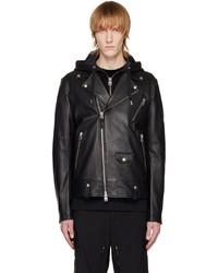Mackage Black 2 In 1 R Leather Jacket