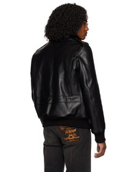 Schott Black A 2 Leather Jacket