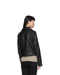 Mackage Black Baya R Perfecto Leather Jacket