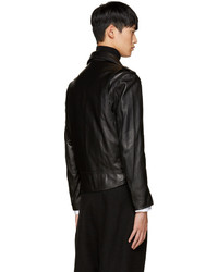 3.1 Phillip Lim Black Leather Biker Jacket