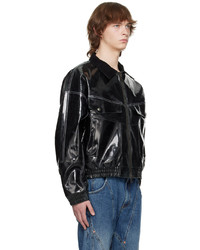 Andersson Bell Black Ortega Faux Leather Jacket