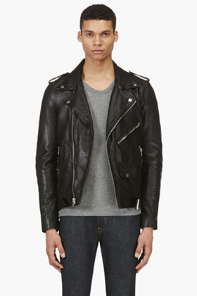 BLK DNM Black Leather Iconic Freedom Motorcycle Jacket | Where to buy ...