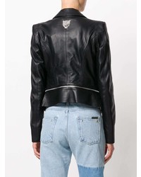 Philipp Plein Bonnif Frazier Leather Jacket