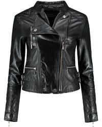 Boohoo Boutique Jess Leather Biker Jacket