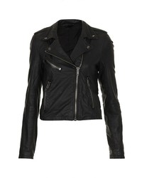 Topshop Boutique Leather Moto Jacket