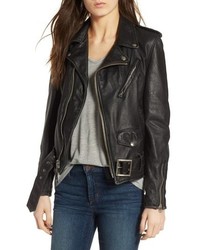 Schott NYC Boyfriend Leather Jacket