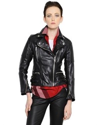 Burberry Smooth Leather Biker Jacket