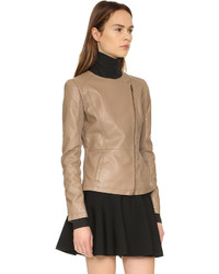 Cupcakes And Cashmere Caitlyn Vegan Leather Jacket