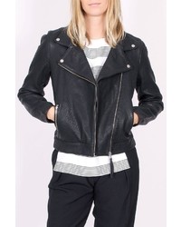 Just Female Came Leather Jacket