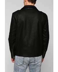 Urban Outfitters Charles 12 Asymmetrical Faux Leather Moto Jacket