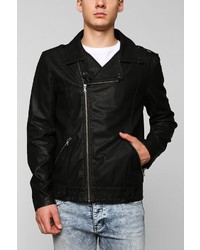 Urban Outfitters Charles 12 Asymmetrical Faux Leather Moto Jacket