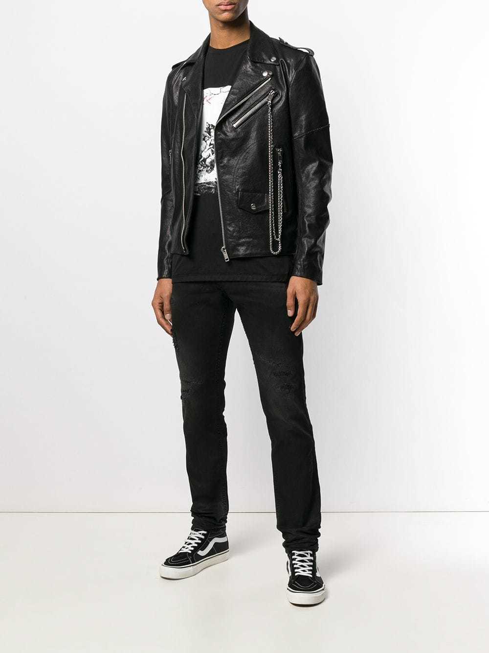 Diesel Classic Biker Jacket, $734 | farfetch.com | Lookastic