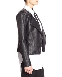 Cupcakes And Cashmere Helena Faux Leather Jacket