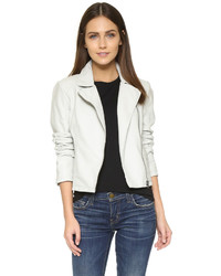 Cupcakes And Cashmere Sid Vegan Leather Moto Jacket