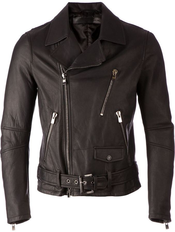 Drome Biker Jacket, $1,110 | farfetch.com | Lookastic
