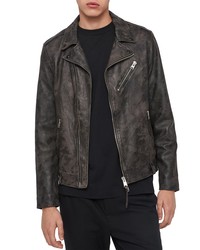 AllSaints Drury Leather Biker Jacket