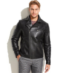 Ungaro Emanuel Emanuel Leather Asymmetrical Moto Jacket
