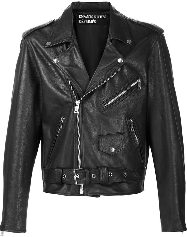 Enfants Riches Deprimes Cropped Biker Jacket, $3,877 | farfetch.com ...