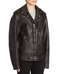 Junya Watanabe Faux Leather Moto Jacket