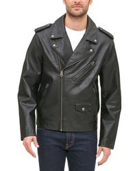 Levi's Faux Leather Moto Jacket In Black At Nordstrom