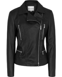 Reiss Flutter Soft Leather Biker Jacket