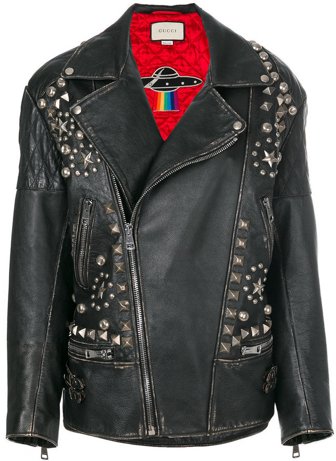 springe Indtil nu Vestlig Gucci Future Distressed Biker Jacket, $9,500 | farfetch.com | Lookastic
