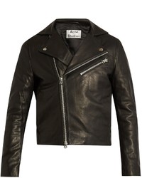 Acne Studios Gibson Leather Biker Jacket