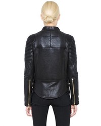 Givenchy Nappa Leather Moto Jacket