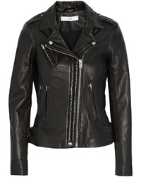 IRO Han Leather Biker Jacket Black