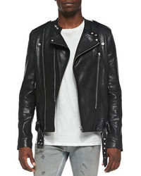 Hydo Leather Biker Jacket
