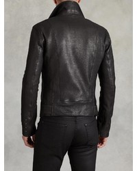John Varvatos Biker Jacket With Zip Patch Pocket, $1,998 | John ...