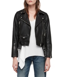 AllSaints Juno Leather Biker Jacket