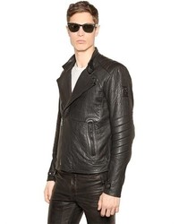 Belstaff Kendall Tumbled Leather Moto Jacket