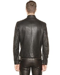 Belstaff Kendall Tumbled Leather Moto Jacket
