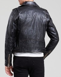 Diesel L Uirok Vintage Leather Jacket