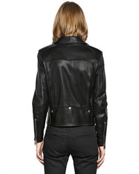 Saint Laurent L01 Classic Leather Biker Jacket