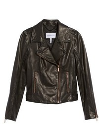 BCBGeneration Lambskin Leather Moto Jacket
