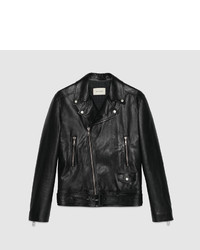 Gucci Leather Biker Jacket