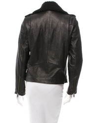 Current/Elliott Leather Biker Jacket