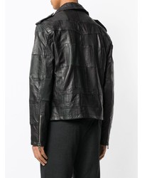 John Varvatos Leather Biker Jacket