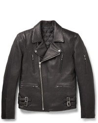 Blackmeans Leather Biker Jacket