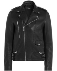 The Kooples Leather Biker Jacket