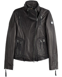 True Religion Leather Biker Jacket
