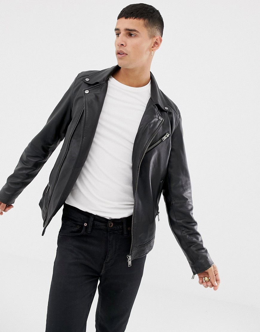 selected leather jacket,New daily