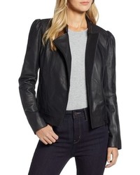 Halogen Leather Jacket