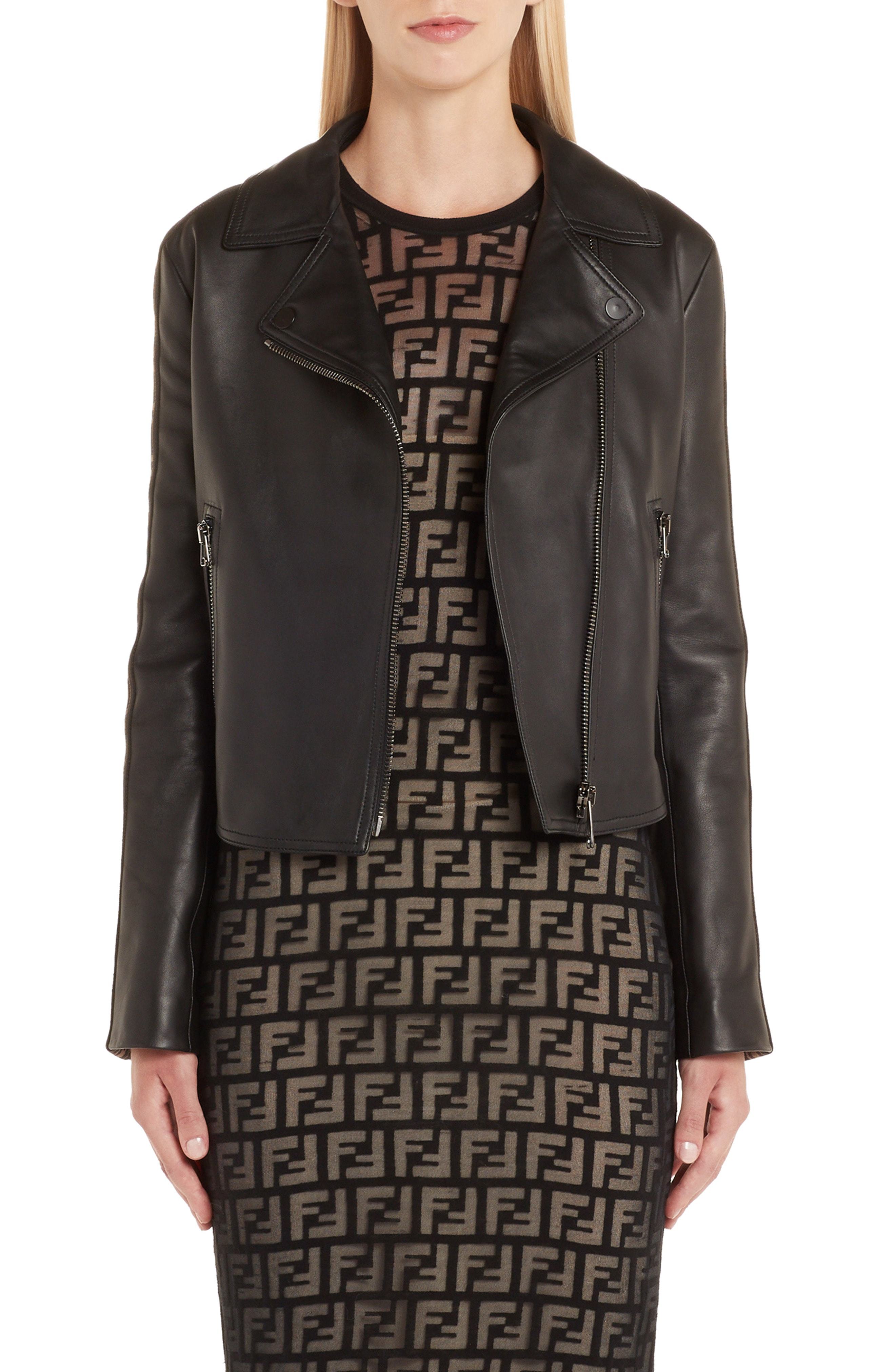 Fendi Leather Jacket 3980 Nordstrom Lookastic 6474