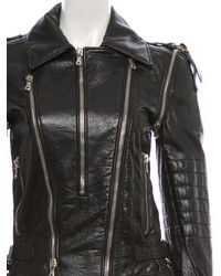 Dolce & Gabbana Leather Moto Jacket