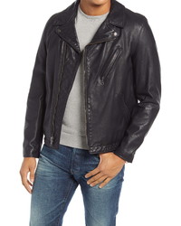 Schott NYC Leather Moto Jacket
