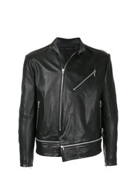 Julius Leather Zip Jacket